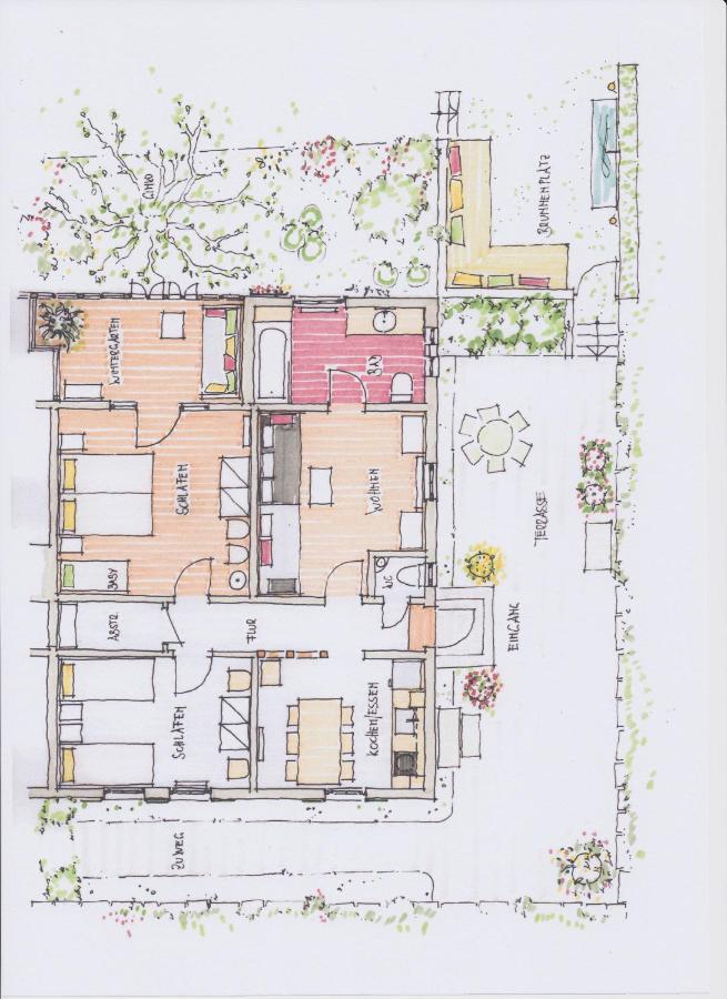 Ferienwohnung Im Fachwerkhof 'Haus In Bewegung' Seelscheid ภายนอก รูปภาพ