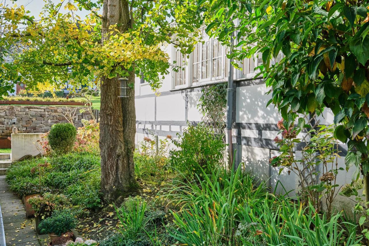Ferienwohnung Im Fachwerkhof 'Haus In Bewegung' Seelscheid ภายนอก รูปภาพ